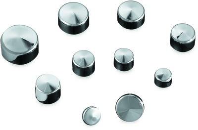 Kuryakyn Kool Kaps 1/4 Inch Torx Bolt Covers (Set of 10)