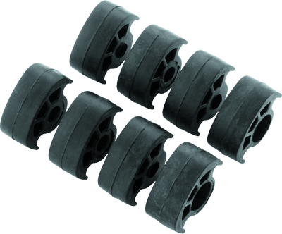 Kuryakyn ISO Small Peg Replacement Rubbers (8 Pcs) for Enhanced Comfort and Traction
