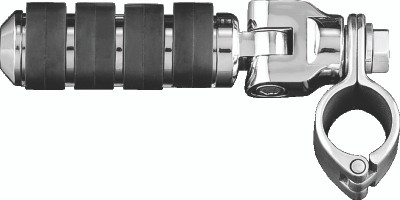 Kuryakyn Magnum Quick Clamp 1-1/4 inch with Small ISO Peg (Pair) for Powersports Vehicles