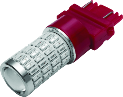 Kuryakyn LED Bulb 3157 Red/Red - PowerSports Replacement for Turn Signal and Taillight