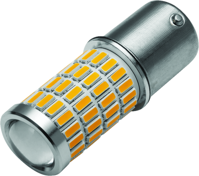 Kuryakyn L.E.D. Bulb Py21W Amber - High-Intensity Turn Signal and Tail Light Replacement