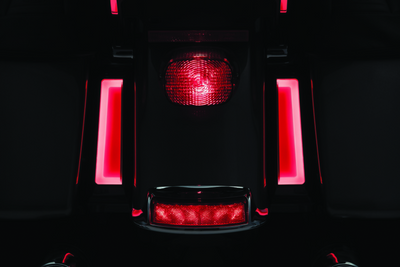 Kuryakyn Tracer LED Inserts for Saddlebag Supports – Black