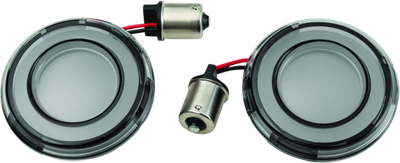 Kuryakyn Tracer LED Rear Turn Signal Insert with Red Light and Smoke Lens – Part #2907