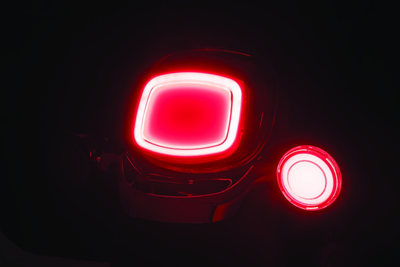 Kuryakyn Tracer LED Rear Turn Signal Insert for Harley Davidson – Red Light with Red Lens (Part #2908)