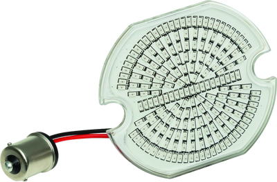 Kuryakyn Luminez L.E.D Rear Turn Signal Insert 1156 Red Flat Style for Harley-Davidson