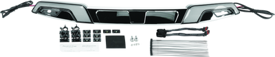 The Tracer Windshield Trim Lights feature a fully diffused LED lighting system. Significantly enhance your bike with style and visibility
<ul>
  <li>Includes (1) Chrome Left trim clutch side, (1) Chrome Right trim (brake side), (1) Center trim, (2...