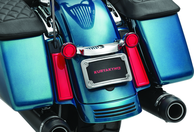 Kuryakyn Tracer Filler Panel Lights with Red Lens - Powersports LED Accent Lighting Part 2952