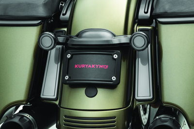 Kuryakyn Tracer Filler Panel Lights with Smoke Lens for Harley-Davidson Saddlebags Part 2953