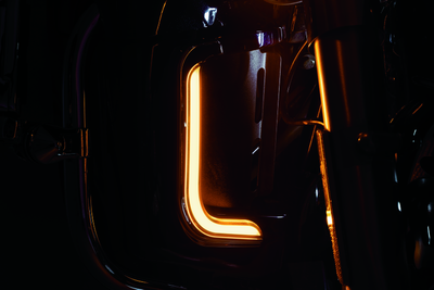 Kuryakyn Tracer LED Fairing Lower Accents Chrome for Harley Davidson Touring Models