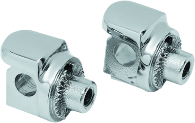 Kuryakyn Non-Pivot Splined Peg Adapter for Harley-Davidson Models – Chrome Finish