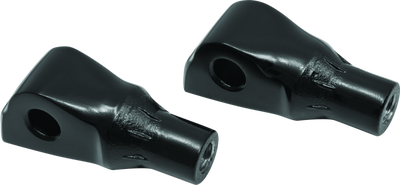 Kuryakyn Taper Passenger Peg Adapter Black for Harley-Davidson Models - Part #8926