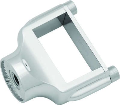 Kuryakyn Side Mount License Plate Holder Clamp for Harley-Davidson XL Models (1986-2023) Chrome