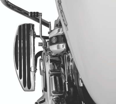 Kuryakyn Floorboard Relocator Brackets for 2017-2018 Harley Davidson Touring Models - Chrome (Part #4609)