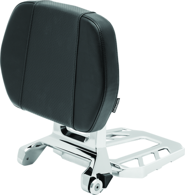 Kuryakyn Neo Driver & Passenger Backrest Chrome – Versatile Luggage Rack and Back Support System for Powersports Vehicles