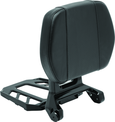 Kuryakyn Neo Driver & Passenger Backrest with Luggage Rack – Black, Part No. 5747