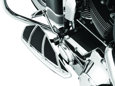 Kuryakyn Phantom Shift Peg Chrome Part #5790 – Modern Angular Design with Durable Aluminum Construction