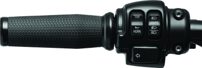 Kuryakyn Thresher Grips Throttle-By-Wire Black - Part Number 5943