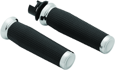 Kuryakyn Thresher Grips for 2014-2017 Indian Models – Chrome