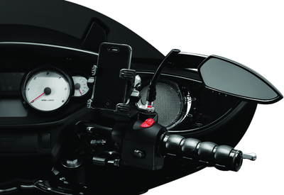 Kuryakyn ISO Grips Universal for 1 inch Handlebars – Black