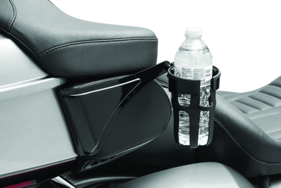 Kuryakyn Reflex Drink Holder for Harley-Davidson Touring Models (Part #6487) – Gloss Black