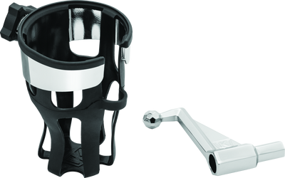 Kuryakyn Reflex Drink Holder for Honda Goldwing GL1800 Passenger Mount, Chrome Part 6490
