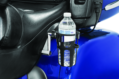 Kuryakyn Reflex Drink Holder for Honda Goldwing GL1800 Passenger Mount, Chrome Part 6490