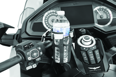 Kuryakyn Reflex Drink Holder for Honda Goldwing DCT Handlebar - Chrome, Part #6494