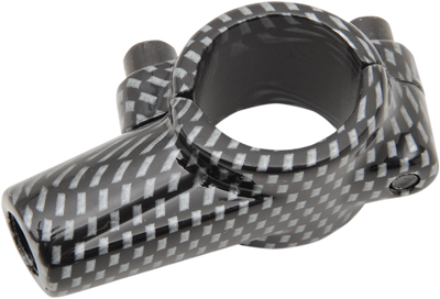 EMGO Carbon Fiber Mirror Mount for 7/8 Inch Handlebars - Left Side - Part No. 20-28122