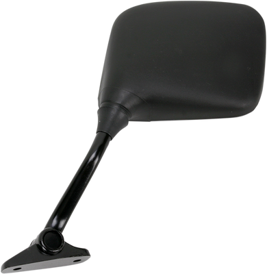 EMGO Left Side View Rectangle Mirror - Black, Part Number 20-86852
