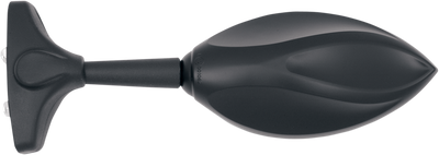 PARTS UNLIMITED JY134-1BLK Side View Teardrop Mirror in Black