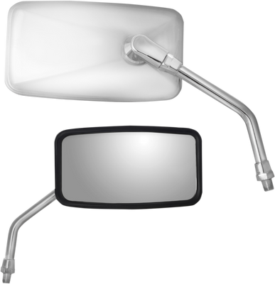 PARTS UNLIMITED Stainless Steel Cruiser Side View Mirror for Yamaha - Part #17086