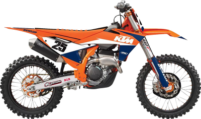 Factory Effex EVO 21 Graphic Kit for KTM 28-02534 - Durable Vinyl Decal Set