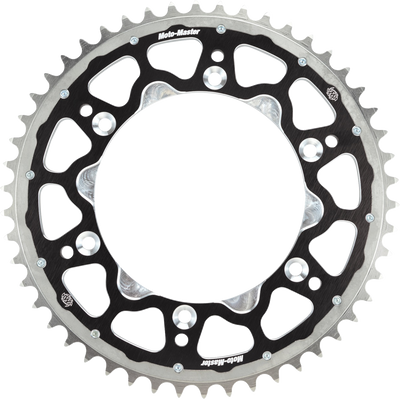 MOTO-MASTER Fusion Series 49-Tooth Dual Ring Rear Sprocket for Gas Gas, Husqvarna, KTM – Black, Part No. 620273249