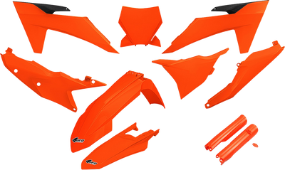 UFO Body Kit in Fluorescent Orange for KTM SX '23-'24 – Part Number KTKIT529F@FFLU