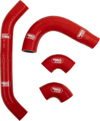 Moose Offroad OEM Fit Radiator Hose Kit - Red for Gas Gas, Husqvarna, KTM - Part Number KTM-132-RD