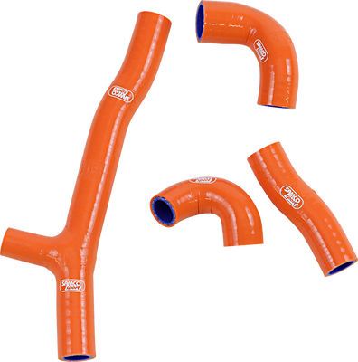 Moose Offroad OEM Fit Radiator Hose Kit - Orange for KTM/Husqvarna/Gas Gas | Part Number KTM113-OR