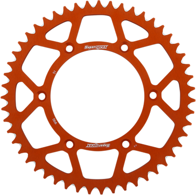 SuperProX RAL-990-51-ORG Rear Sprocket for KTM, Husqvarna, Husaberg - 51 Tooth Aluminum