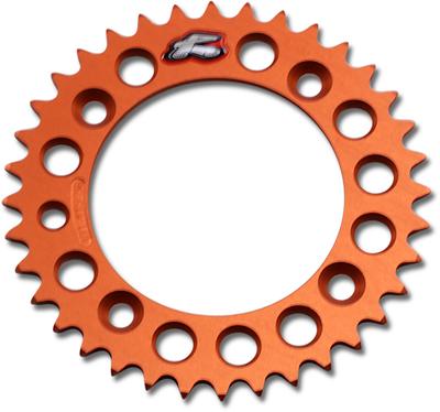 Renthal Aluminum Rear Sprocket - 36 Tooth - Orange for Gas Gas, Husqvarna, KTM 491--415-36P-OR