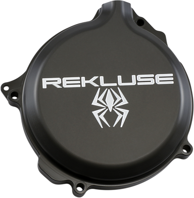REKLUSE Clutch Cover RMS-337 for Husqvarna, Husaberg, and KTM - Durable Aluminum Construction