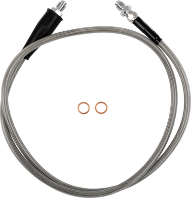 MOOSE OFFROAD Stainless Steel Braided Clutch Line for Husqvarna and KTM K01-3-043/P