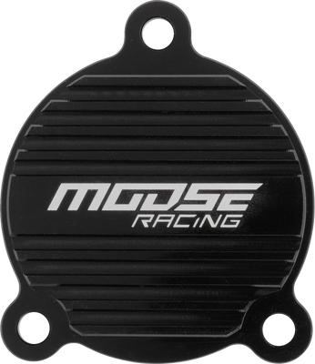 MOOSE OFFROAD Oil Filter Cover for KTM/Gas Gas T14-5312B - CNC Machined 6061 T-6 Aluminum with Black Anodized Finish