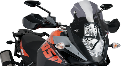 PUIG HI-TECH PARTS Race Windscreen for KTM 6847F – 12-3/8" Dark Smoke