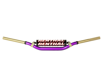 Renthal Twinwall Motocross Handlebar with Purple Pad for KTM SX125-450, Part Number 999-01-PE-07-261