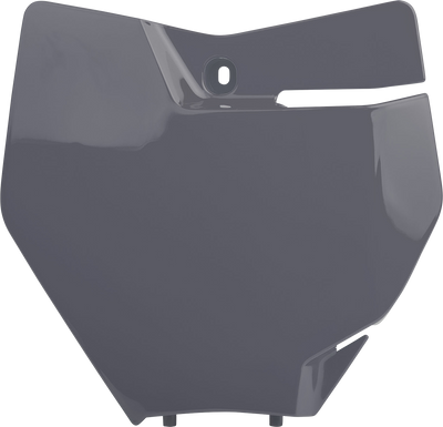 POLISPORT Number Plate for KTM SX/XC 2016-2018 - Gray (Part #8664900007)
