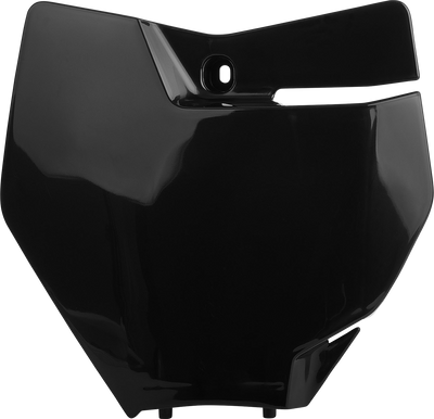 POLISPORT Number Plate for KTM SX/XC 2016-2018 - Black (Part No. 8664900003)