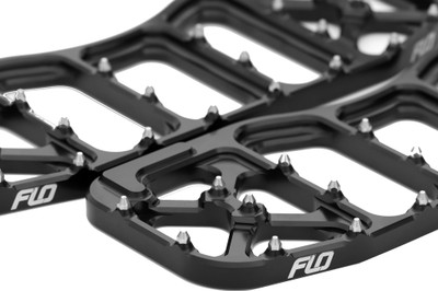 FLO Motorsports V5 Floorboards Black - Part FPEG-800V5BLK for Performance Baggers