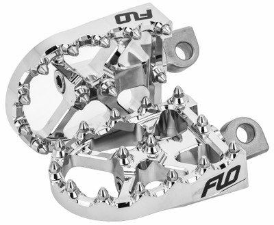 FLO Motorsports BMX Style Chrome Footpegs – Part FPEG-800V3CR