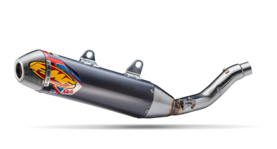 FMF Racing Honda CRF450X 2019-2022 Hex Q4 Slip-On Muffler