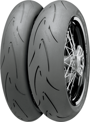 Continental ContiSportAttack 2 Front Tire 120/70ZR17 (58W) for Supersport Bikes