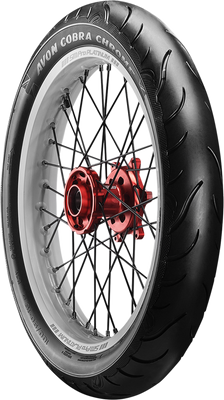 AVON Cobra Chrome AV91 Front Tire - 130/70R18 63V for Trikes and Cruisers